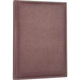 2K 14x20 cm Diplomat Kahverengi Düz Defter