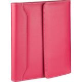 2K 2027 Yılı Premium Tasarım Hediyelik Organizer Ajanda Tarihli Çizgili 168 Yaprak 17x24 Defterli Mıknatıs Kapaklı Vegan Deri 22x26 cm Fuşya