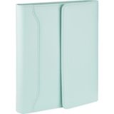 2K 2027 Yılı Premium Tasarım Hediyelik Organizer Ajanda Tarihli Çizgili 168 Yaprak 17x24 Defterli Mıknatıs Kapaklı Vegan Deri 22x26 cm Su Yeşili