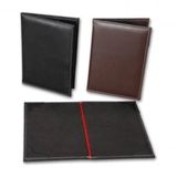 2K 4020-K 15x23 cm Kahve Suni Deri Menü Kabı