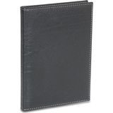 2K Baron 20x28 cm Siyah Düz Defter