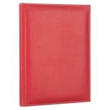 2K DERİ KAPAK DEFTER AJANDA TARİHSİZ KARELİ 17X24 CM