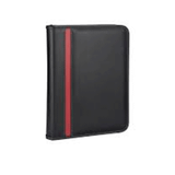 2K Diplamat Siyah Fermuarlı 15x21 cm 4 Halkalı Organizer Defter