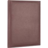 2K Diplomat 17x24 cm Bordo Kareli Defter