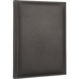 2K Diplomat 17x24 cm Siyah Çizgili Defter