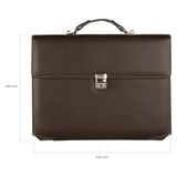 2K Diplomat 20x28 cm Kahve Kareli Defter