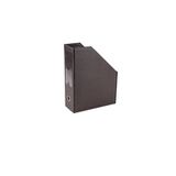 2K Kahverengi 23x30x9 cm Suni Deri Masa Üstü Magazinlik