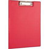 2K Kapaklı Sekreterlik A4 Pvc 100 Yaprak Kapasiteli A4 Clip Board 24x32 cm. Kırmızı