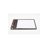 2K Kapaksız Sekreterlik Mıknatıslı Sanatsal Çizim A4 Art Clipboard Vegan 23,5x35,5 cm. Kahverengi