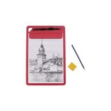 2K Kapaksız Sekreterlik Mıknatıslı Sanatsal Çizim A4 Rainbow Art Clip Board Vegan 23,5x35,5 cm. Fuşya - Kapaksız/Mıknatıslı