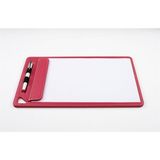 2K Kapaksız Sekreterlik Mıknatıslı Sanatsal Çizim A4 Rainbow Art Clip Board Vegan 23,5x35,5 cm. FUŞYA