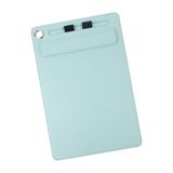 2K Kapaksız Sekreterlik Mıknatıslı Sanatsal Çizim A4 Rainbow Art Clip Board Vegan 23,5x35,5 cm. SU YEŞİLİ
