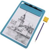 2K Kapaksız Sekreterlik Mıknatıslı Sanatsal Çizim A4 Rainbow Art Clip Board Vegan 23,5X35,5 cm. Turkuaz - Kapaksız/Mıknatıslı