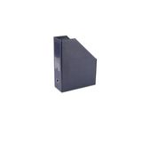 2K Lacivert 23x30x9 cm Suni Deri Masa Üstü Magazinlik