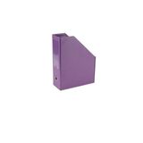 2K Lila 23x30x9 cm Suni Deri Masa Üstü Magazinlik