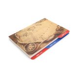 2K Organizer Ajanda Yedeği 4 Delikli A5 Tarihsiz Kareli Blok ivory Kağıt 15x21 cm YDK3