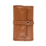 2K RULO KALEMLİK,SANATSAL KALEMLİK,DERECELİ KALEM,TEKNİK ÇİZİM ÇANTASI,VEGAN 24'LÜ,ÇITÇITLI,AÇIK 21*58 cm.,TABA