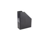2K Siyah 23x30x9 cm Suni Deri Masa Üstü Magazinlik