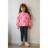 2kids2mom Kız Çocuk Pamuk Alt Üst Takım Kalıp - Pembe - Bebek - 4 - 5 Yaş