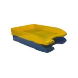 2'Li A4 Uyumlu Plastik Evrak Rafı Masaüstü Belge Düzenleyici 33X25x6 Cm