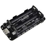 2'li Anahtarlı 18650 Lityum Pil Yuvası V8 Mikro Usb