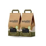 2Li Avantaj Paketi Ecolitt Kraft Pakette Tozsuz Ve Topaklanan Kahverengi Bentonit Natura Kedi Kumu 2X8 Kg