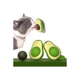 2'li Avokado Şekilli Kedi Nanesi (Catnip) Oyuncağı - Kediler İçin Eğlenceli Çiğneme ve Diş Temizleme Oyuncağı