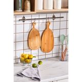 2'li Bambu Kesme ve Sunum Tahtası, 33/39 Cm, Kahverengi - Ahşap - Ceviz - Seçenek 1