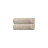 2'li Bej Jelena Banyo Havlusu-70x140 Cm, 490 Gr, %100pamuk, Spa Ve Otel Havlusu, Günlük Kullanıma Uy