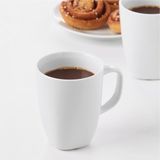 2'li Beyaz Büyük Boy Kupa Fincan 300 Ml, Şık ve Kullanışlı Set - Seçenek 1