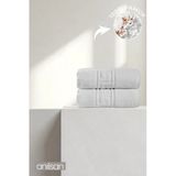 2'Li Beyaz Greek El Havlusu - 50X90 Cm, 225 Gr, %100 Pamuk, Spa Ve Otel Havlusu