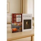 2'li Bohem Tarz Dekoratif Kitap Kutusu | Modern Salon & Ofis Dekoru | Estetik Masa Üstü Aksesuar - Beyaz