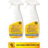 2'li Çok Amaçlı Genel Temizleyici - 750ml