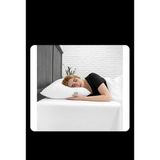 2'li Ekonomik 2 Yastık+ 2 Yastık Alezi 800 gr 50X70 1.sınıf Silikon Boncuk Yastık %50 Pamuk +% 50 Polyester Dolgulu Zamanla Çökmez Anti Alerjan+ Dijital Baskılı Yastık Kılıfı Hediyeli - 50 x 70 cm - Beyaz