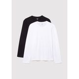 2li Erkek Basic Tişört Fitted/Vücuda Oturan Kesim 0612314-620 Beyaz-620 XL