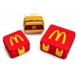 2'Li Fast Food Saklama Kutusu Seti | Küçük + Büyük Boy Beslenme Kutusu | Çift Mandallı Taşınabilir