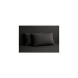 2'li Fermuarlı Sıvı Geçirmez Yastık Alezi Yastık Koruyucu - 50 x 70 cm - Siyah