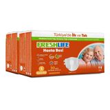 2'Li Freshlife Small Bel Bantlı Yetişkin Hasta Bezi 30X2 (60 Adet)