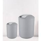 2'li Gri, Çöp Kovası 6,4 Litre ve 2 Litre - Brasil Model