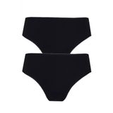 2li Kadın Orta Yüksek Bel Bikini İnce Lastik Pamuklu Ekonomik