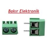 2'Li Klemens No:0 5.08Mm Baskı Devre Klemensi Pcb Tip(Aaa Kalite