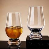 2'li Kristal Cam Viski Tadım Bardağı Seti - Glencairn Tarzı Premium Degüstasyon Kadehi - Şeffaf