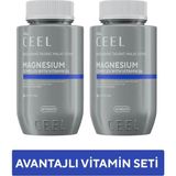 2'li Magnezyum Complex With B6 Sitrat, Bisglisinat, Malat, Taurat-60 Tablet - Aromasız