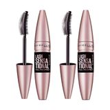 2'li Maybelline New York Lash Sensational Yelpaze Etkili Intense Black Ekstra Siyah Makyaj Seti