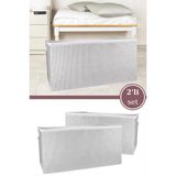 2’Li Mega Boy Yorgan Hurcu Set, Yorgan Yastık Battaniye Kıyafet Çamaşır Düzenleyici (80X60cm) 2 Adet