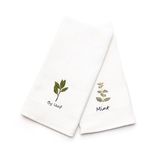 2Lİ MINT&BY LEAF NAKIŞLI KURULAMA BEZİ