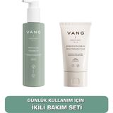 2'li Nemlendirici Krem | Cica & Panthenol - Cleasing Yüz Temizleme Jeli Günlük Bakım Seti