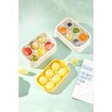 2'li Orvila Lunara Silikon Küre Buz Kalıbı 14X8,5 cm - Sızdırmaz - Kolay Çıkarılabilir - Çok Renkli