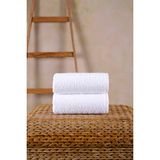 2'li Otel Havlusu Pamuklu 70X140 cm Banyo Havlusu %100 Cotton - 70 x 140 cm - Beyaz