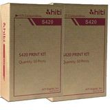 2'li Paket Hiti Kağıt ve Kurdele Paketi S420 Yazıcı, 50 Yaprak 4x6 Baskı